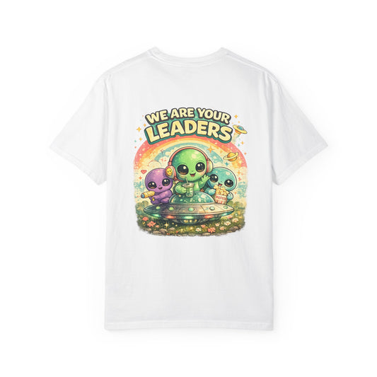 Alien Graphic T-Shirt | Retro Sci-Fi Heavyweight Tee | WE ARE YOUR LEADERS