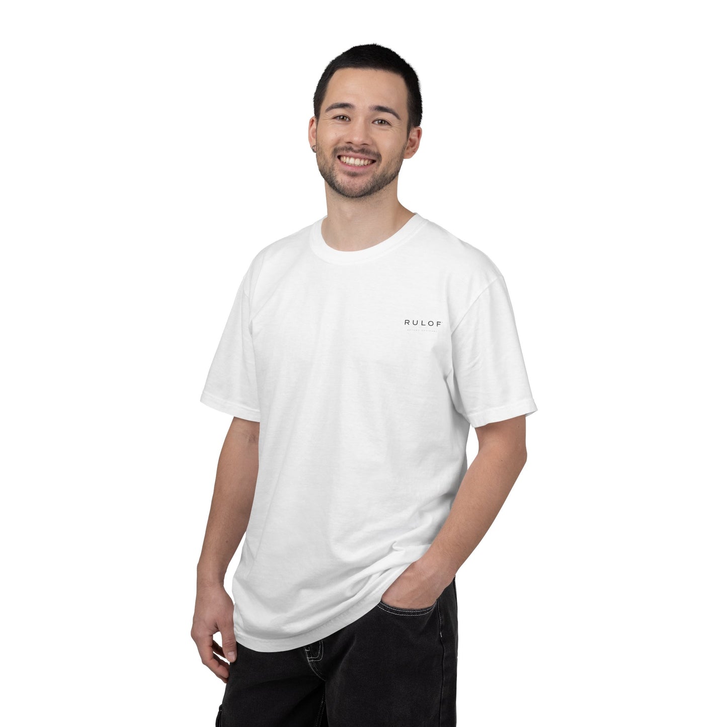 Moonlit Ruins Heavyweight Graphic T-Shirt | Vintage Streetwear Tee