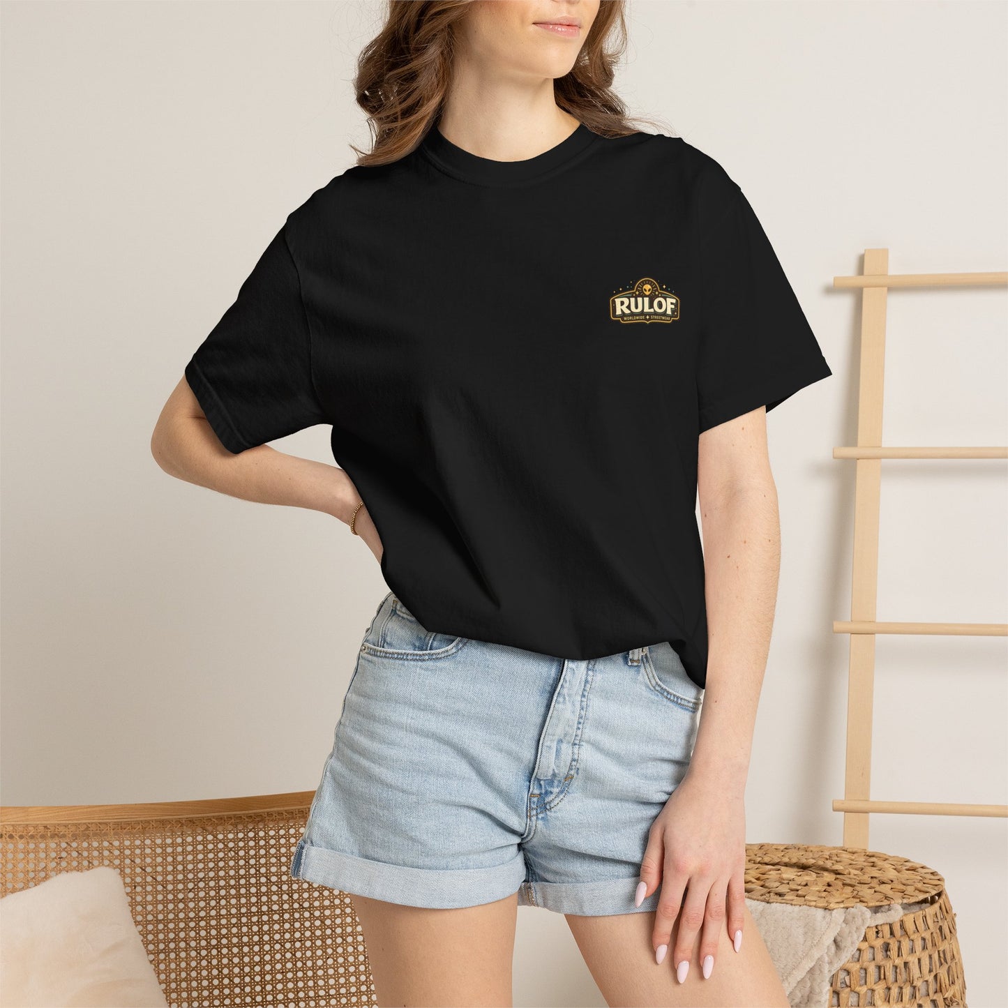 Alien Graphic T-Shirt | Retro Sci-Fi Heavyweight Tee | WE ARE YOUR LEADERS